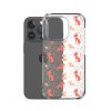 Cat Silhouettes Seamless iPhone Clear Case