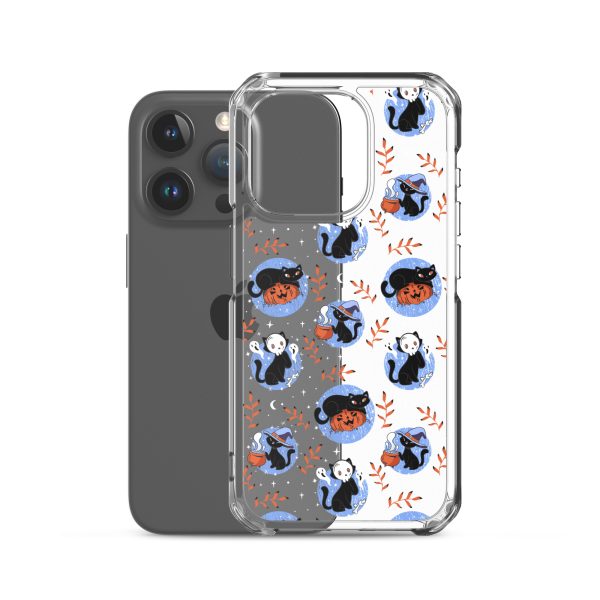 Halloween Cats iPhone Clear Case