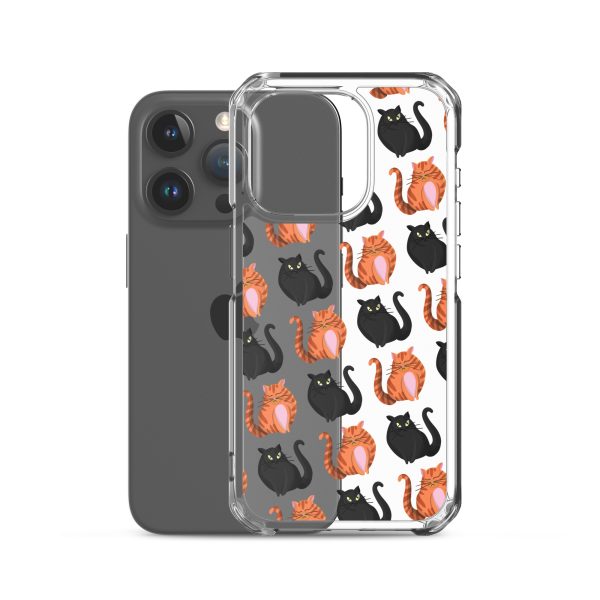 Cute Cat iPhone Clear Case