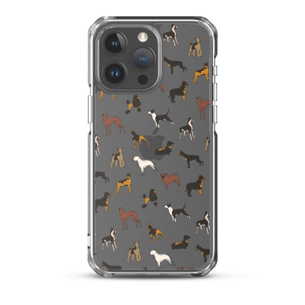 Dog Breeds iPhone Clear Case