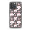 Cat Flowers and Hearts iPhone Clear Case