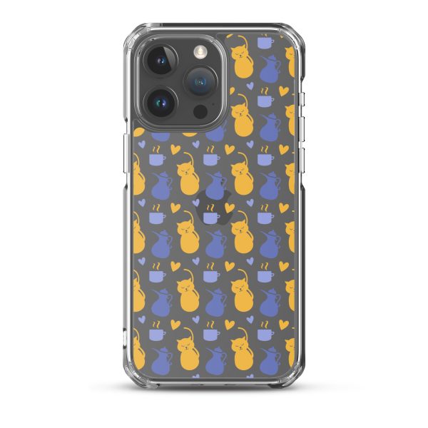 Tea and Cat iPhone Clear Case