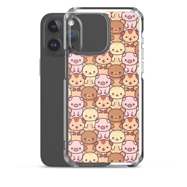 Kawaii Animals iPhone Clear Case