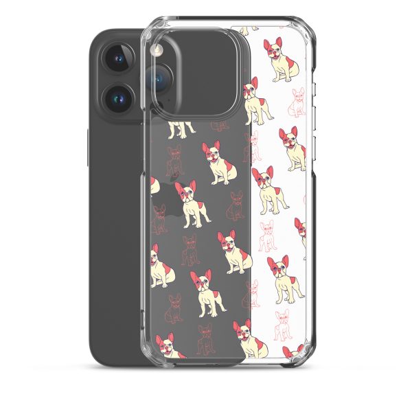 French Bulldog iPhone Clear Case