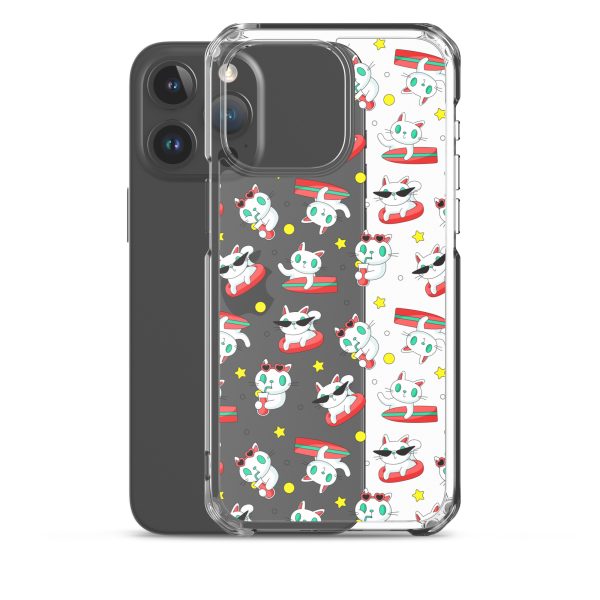clear-case-for-iphone-iphone-15-pro-max-case-with-phone-6a1d6f6a9f5a6.jpg Cat Surfing iPhone Clear Case