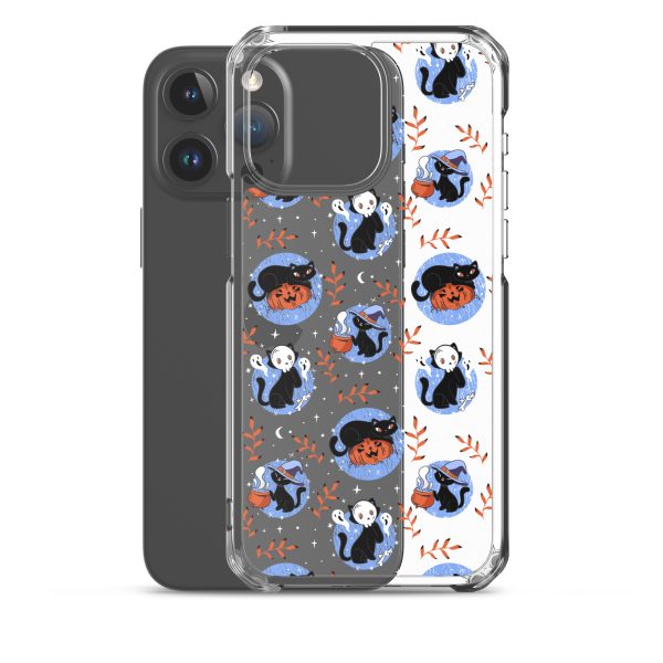 Halloween Cats iPhone Clear Case