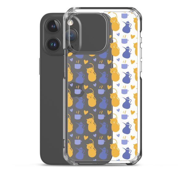 Tea and Cat iPhone Clear Case