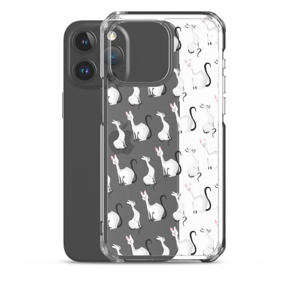 Classy Cats iPhone Clear Case