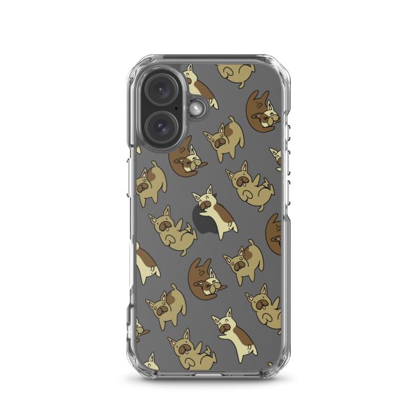 French Bulldog iPhone Clear Case