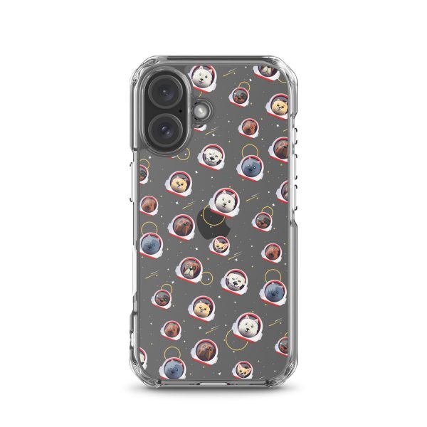 Space Dogs iPhone Clear Case