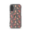 Cat Silhouettes Seamless iPhone Clear Case