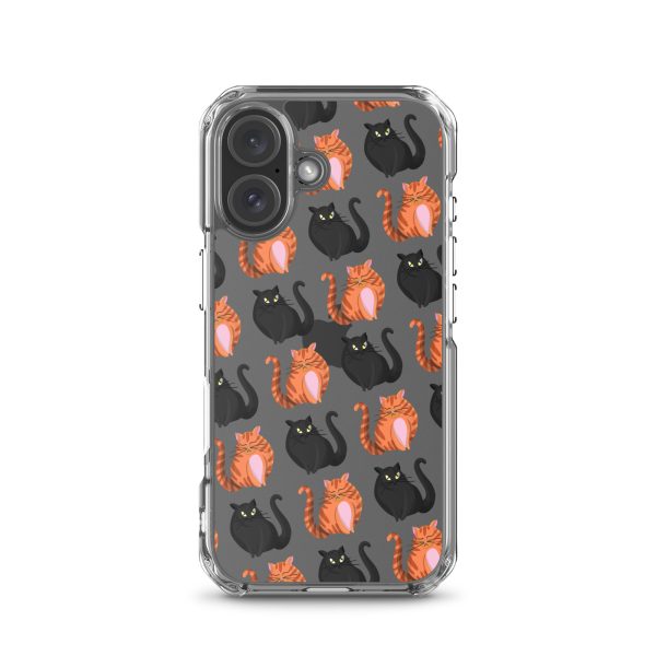 Cute Cat iPhone Clear Case