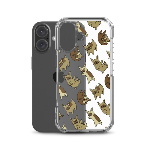 French Bulldog iPhone Clear Case