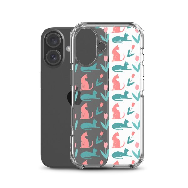 clear-case-for-iphone-iphone-16-case-with-phone-6a1d6dc356bca.jpg Cat Silhouettes iPhone Clear Case