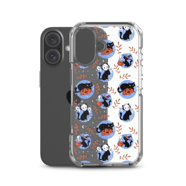 Halloween Cats iPhone Clear Case