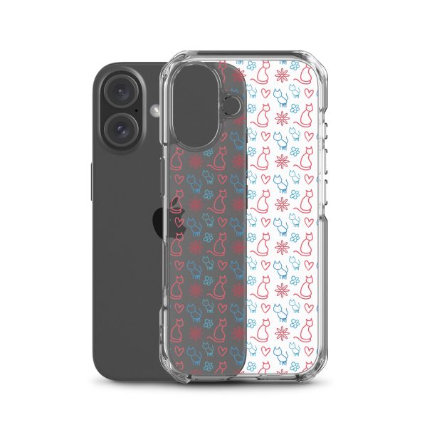 clear-case-for-iphone-iphone-16-case-with-phone-6a1d6fc0b12bc.jpg Cats and Flowers iPhone Clear Case