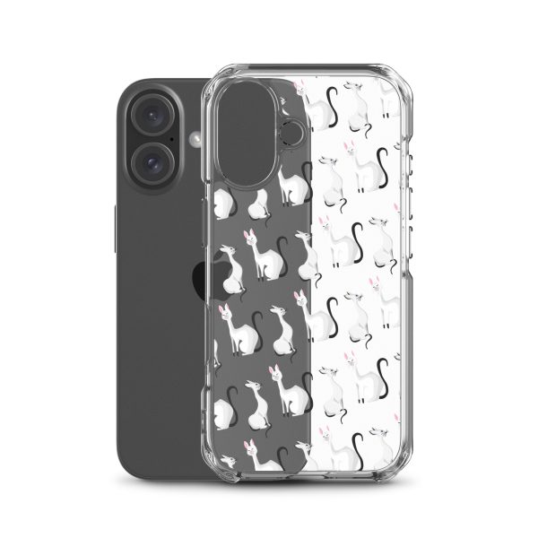 Classy Cats iPhone Clear Case