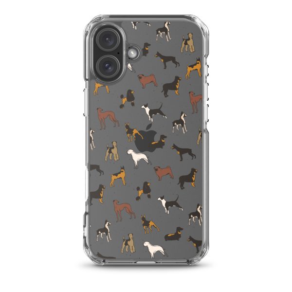 Dog Breeds iPhone Clear Case