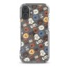Dog Heads Seamless iPhone Clear Case