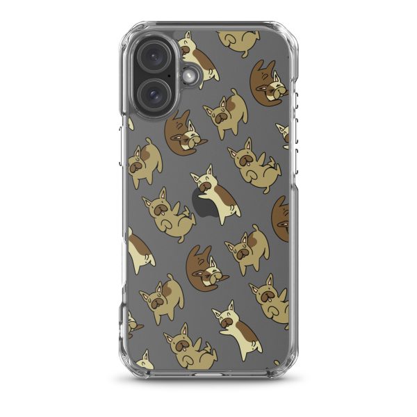 French Bulldog iPhone Clear Case