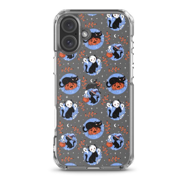 Halloween Cats iPhone Clear Case