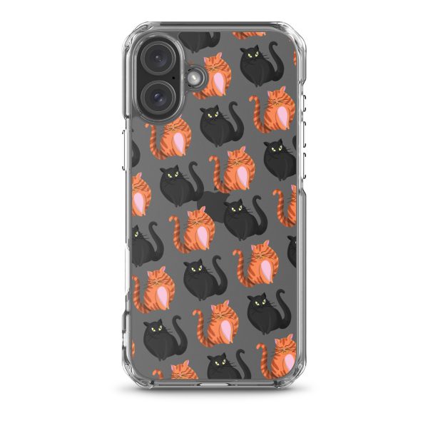 Cute Cat iPhone Clear Case