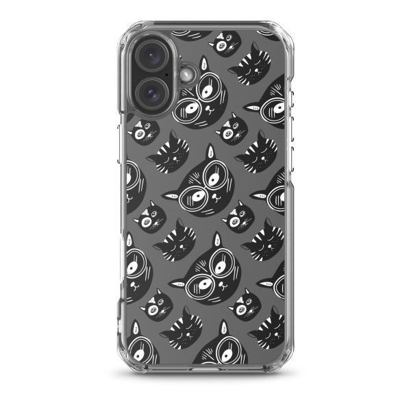 Funky Cats iPhone Clear Case