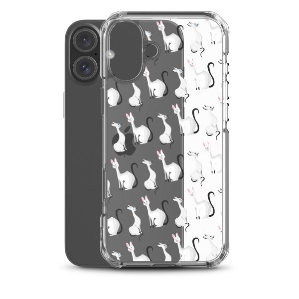 Classy Cats iPhone Clear Case