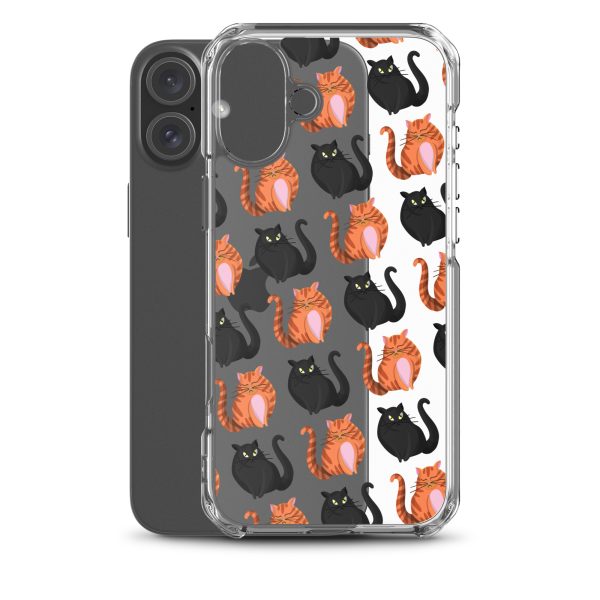 Cute Cat iPhone Clear Case