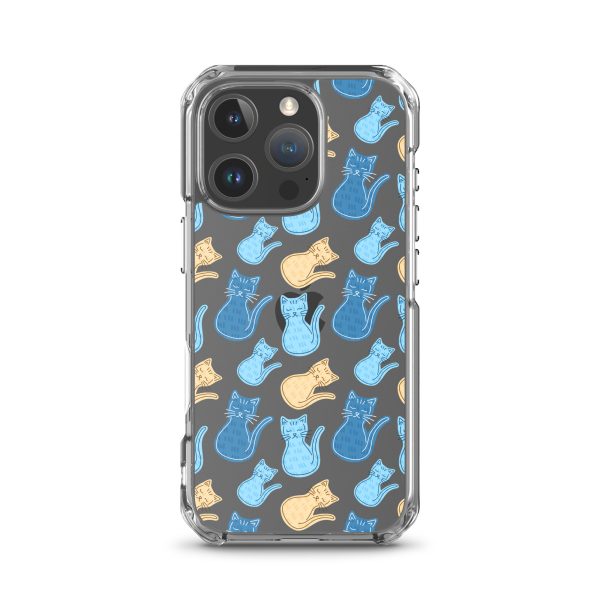 clear-case-for-iphone-iphone-16-pro-case-on-phone-6a1d6e848aabf.jpg Cat Cartoon iPhone Clear Case