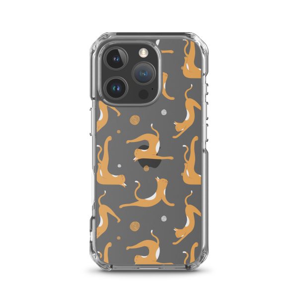 Cats and Wool iPhone Clear Case