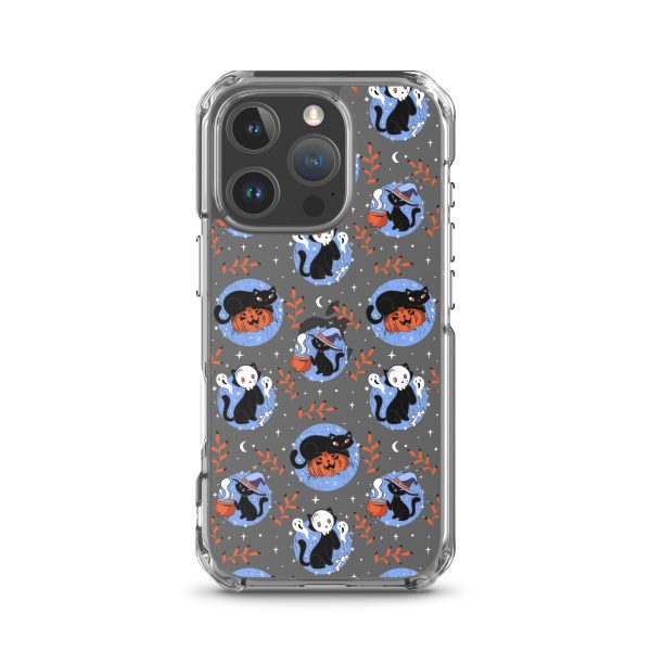 Halloween Cats iPhone Clear Case