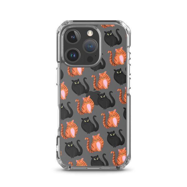 Cute Cat iPhone Clear Case