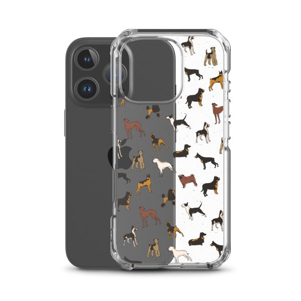 Dog Breeds iPhone Clear Case