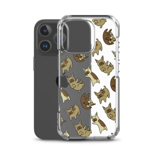 French Bulldog iPhone Clear Case