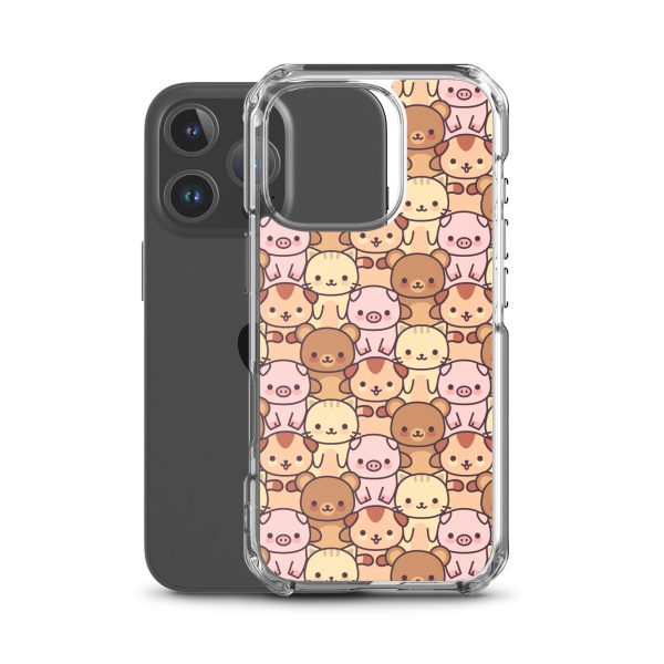 Kawaii Animals iPhone Clear Case