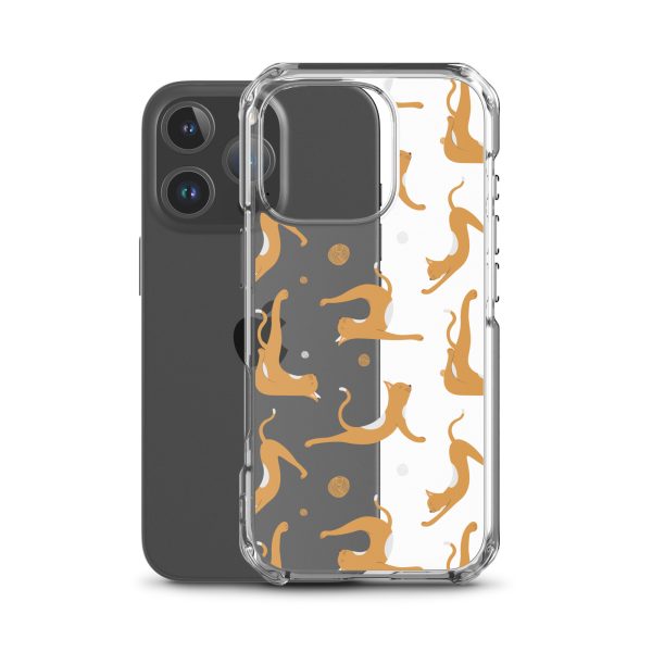 Cats and Wool iPhone Clear Case