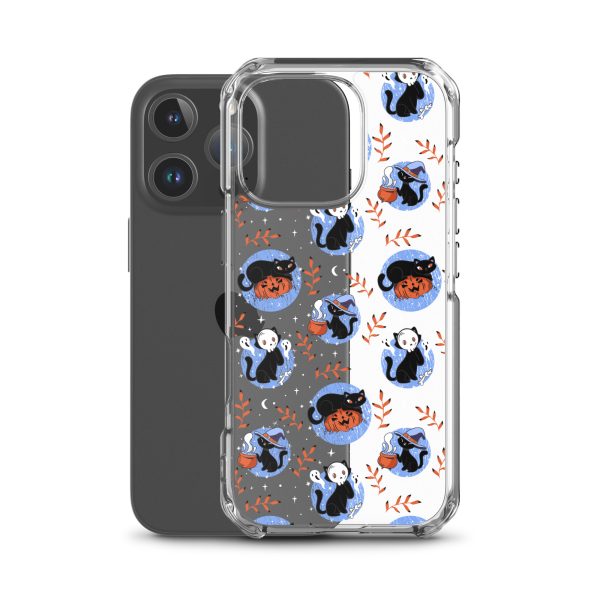 Halloween Cats iPhone Clear Case