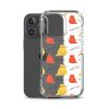 Abstract Colorful Cats iPhone Clear Case
