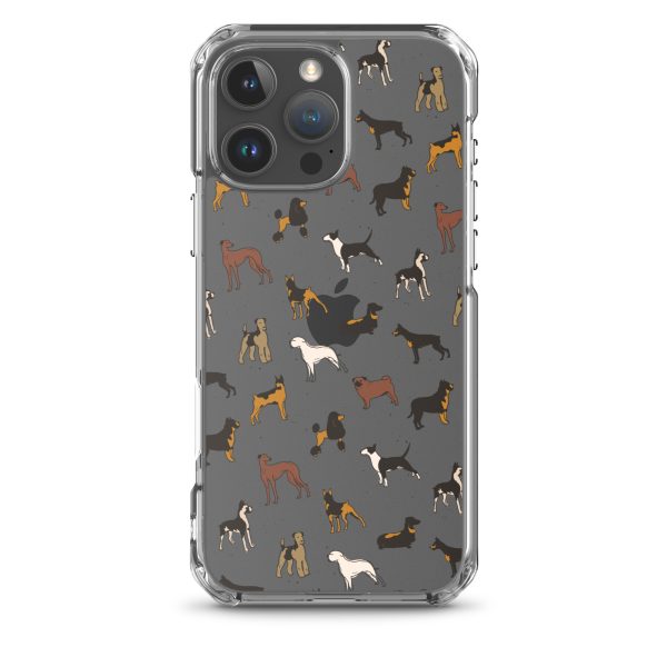Dog Breeds iPhone Clear Case