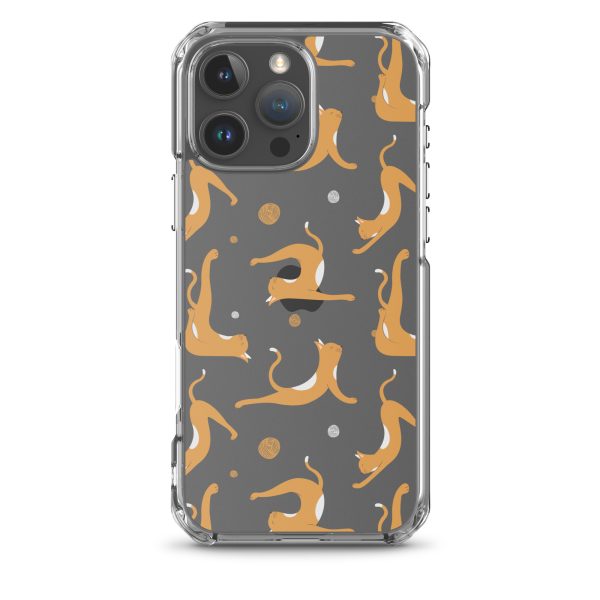 Cats and Wool iPhone Clear Case