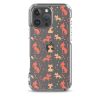 Cat Silhouettes Seamless iPhone Clear Case