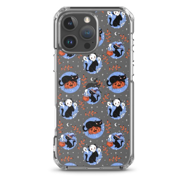 Halloween Cats iPhone Clear Case