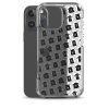 Black Dogs iPhone Clear Case