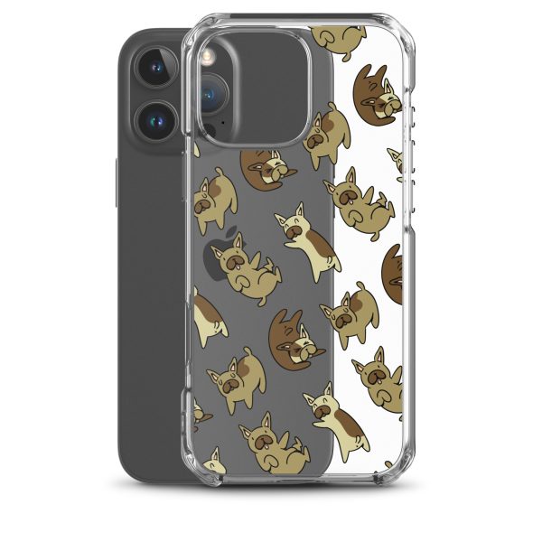 French Bulldog iPhone Clear Case