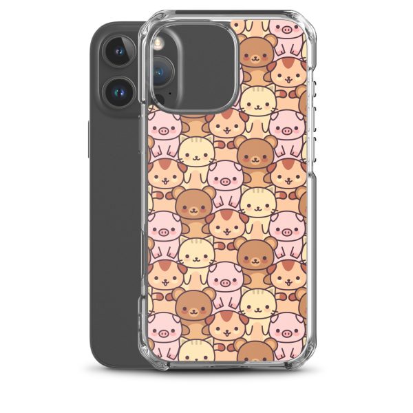 Kawaii Animals iPhone Clear Case