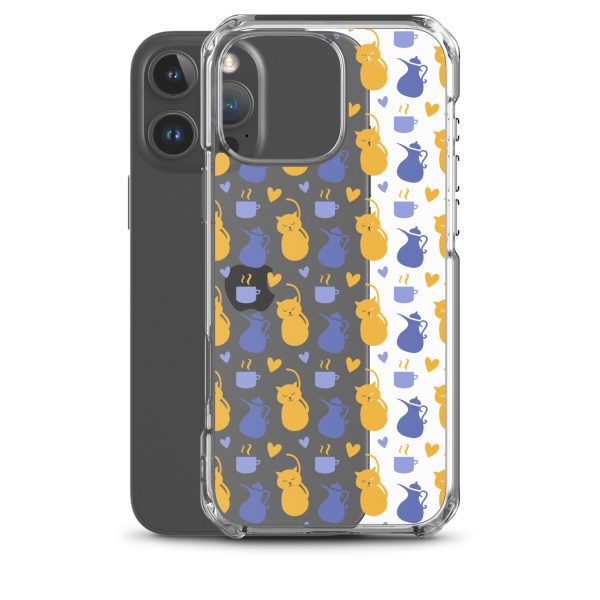 Tea and Cat iPhone Clear Case