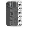 Cartoonish Cat iPhone Clear Case