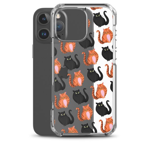 Cute Cat iPhone Clear Case