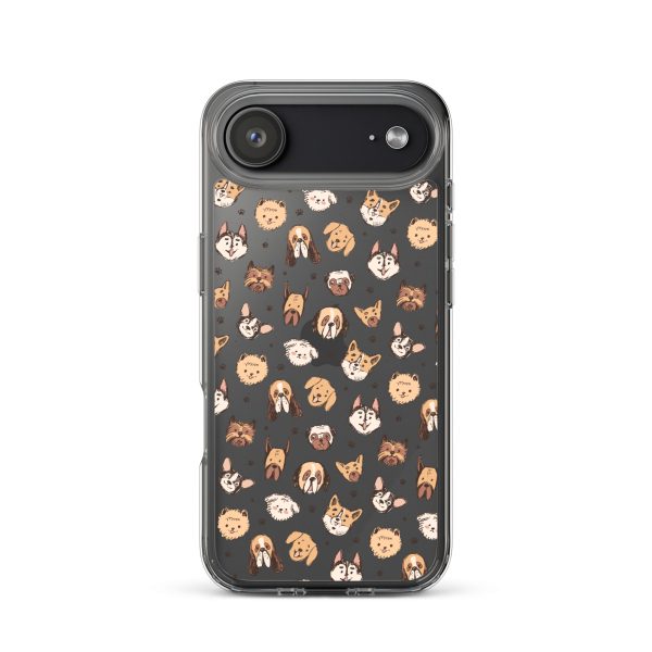 Cute Dog Breeds iPhone Clear Case